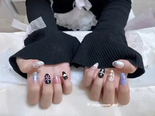 ネイル flower nail salon所属・あや✨🌸長さだし カワイイ系ピンク専門のネイルデザイン