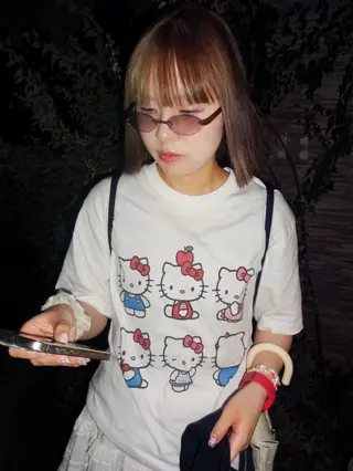 ショート カラー 太田 妃香/岡崎美容室のヘアスタイル