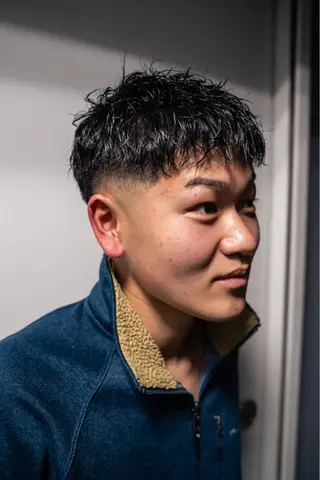 メンズ 短髪/ｼｮｰﾄ/ ﾃｰﾊﾟｰﾌｪｰﾄﾞのヘアスタイル