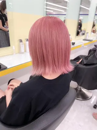 カラー ヘアアレンジ ミディアム 🤍CANDY横浜 【公式】🤍のヘアスタイル