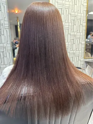 ロング 北村 理奈のヘアスタイル