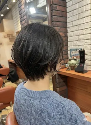 ショート カラー flencia 丸 和博|カットのヘアスタイル