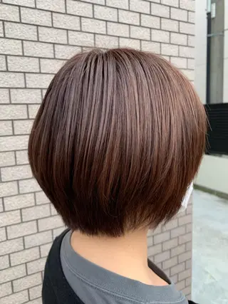 ショート カラー 透明感カラー/ ダブルカラー /ソラのヘアスタイル