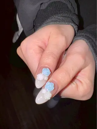 ネイル かわいいおつめ 林のネイルデザイン