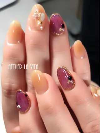 ネイル atelier la vita所属・lavita. mimuraのネイルデザイン