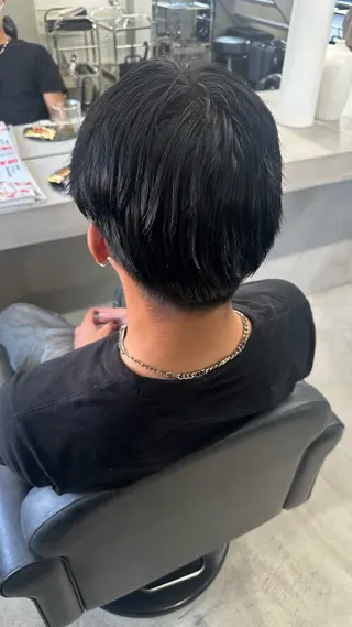 ショート メンズ Something RIHOのヘアスタイル