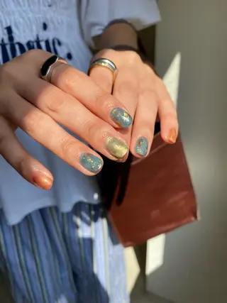 ネイル 草加ニュアンスネイル 🌚hersのネイルデザイン