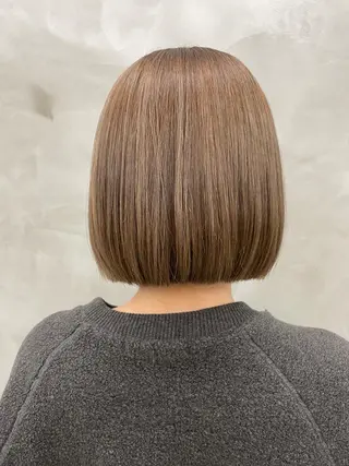 ショート カラー ショート・ボブ 徳竹淳一のヘアスタイル