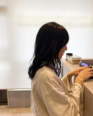 ミディアム nagi所属・横田直也／韓国風 レイヤーカット／千種のヘアスタイル