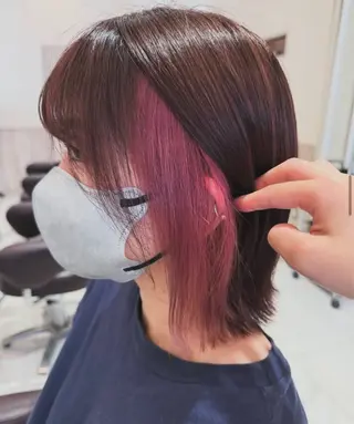 カラー 勝山 碧のヘアスタイル