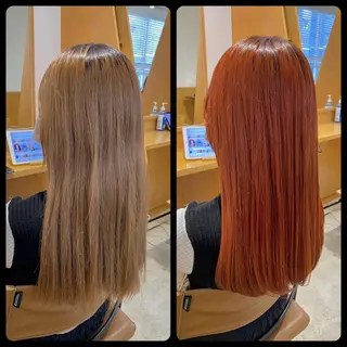 ロング カラー AmphiTokyo 池邉智成のヘアスタイル