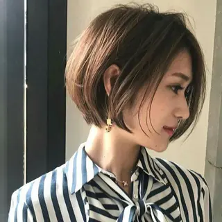 ショート ブリーチなし/透明感 /ショート/大世のヘアスタイル