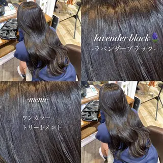 ロング 🎀ハイトーン/ 艶カラー/夕月🎀のヘアスタイル