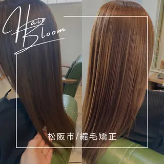 ロング パーマ 西村 雄介のヘアスタイル
