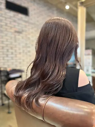 カラー 髪質改善カラー ベージュ🤎YUMEのヘアスタイル