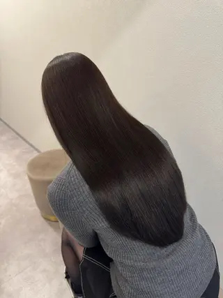 ロング カラー 透明感カラー/ハイト ーン/メイク/umiのヘアスタイル