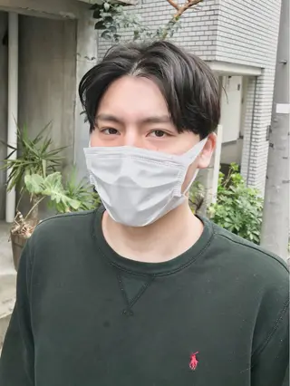 ショート メンズ 木村陸弥 似合わせ 透明感カラー🌿のヘアスタイル