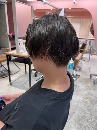 パーマ メンズ 大阪韓国メンズ特化 LUNAのヘアスタイル