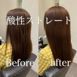 セミロング 【酸性ストレート】 宮下和明のヘアスタイル