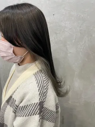 カラー MaisonHALU 松浦光咲のヘアスタイル