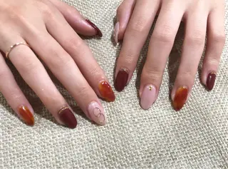 ネイル 舞田 苑香のネイルデザイン