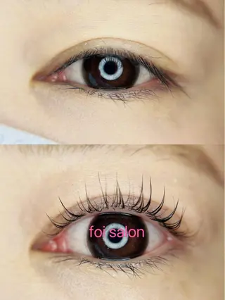 マツエク・マツパ foisalon 新宿西口店のマツエク・マツパデザイン