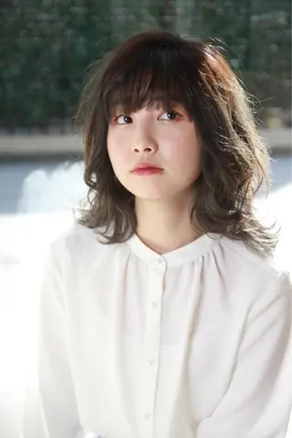 セミロング パーマ 三ツ井凌 【ヘアケアサロン】のヘアスタイル