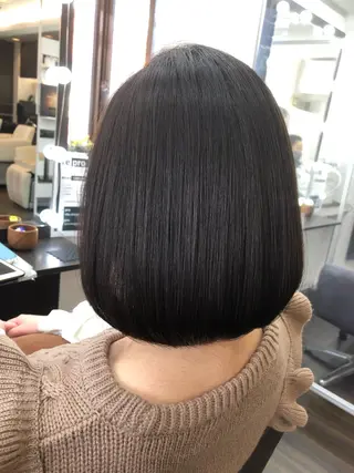 ミディアム 美髪髪質改善✨ 店長 天城由香のヘアスタイル
