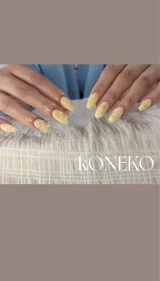 ネイル コネコネイルサロン モデル用のネイルデザイン