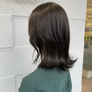 ミディアム 髪質改善/透明感カラ ー/Ayana 🍒のヘアスタイル