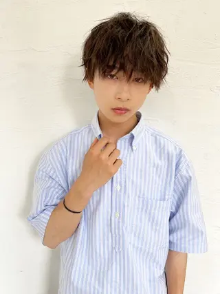 メンズ MOANA by BalcoNY所属・山田 稀月のヘアスタイル