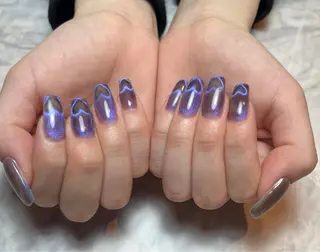 ネイル 7nail所属・なんば7nail YUZUHAのネイルデザイン