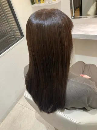 ロング 高藤 美佳のヘアスタイル