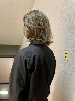 カラー メンズ 金山/メンズパーマ 西村侑真のヘアスタイル