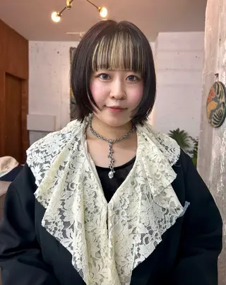 ミディアム ハシモトタケル🌿 ボブ/レイヤーカットのヘアスタイル