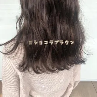 カラー インナー×縮毛矯正 ピンクカラー澤井里菜のヘアスタイル