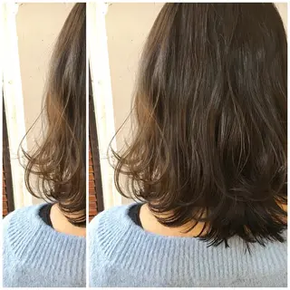 ミディアム カラー パーマ 牛山 静香のマツエク・マツパデザイン