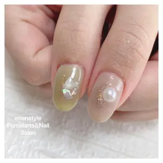 ミディアム ネイル 👑enen style👑のネイルデザイン