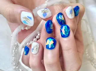 ネイル 韓国ネイル💠 Tomoのネイルデザイン