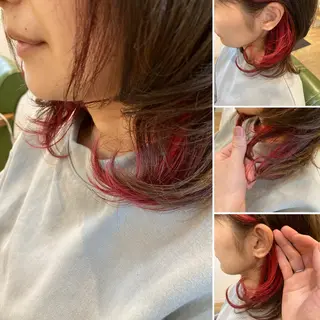 セミロング 西村 雄介のヘアスタイル