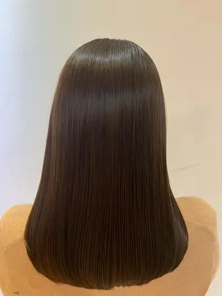 ロング 渋谷ブリーチカラー 韓国ヘアyuikoのヘアスタイル