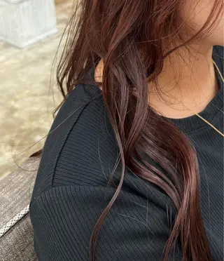 ロング ROSSO Hair＆SPA  香椎宮前店所属・SHIINA 香椎宮前店のヘアスタイル