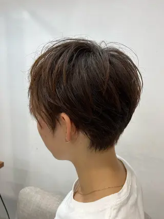 ショート 中嶋 奈々恵/藤崎/スパのヘアスタイル