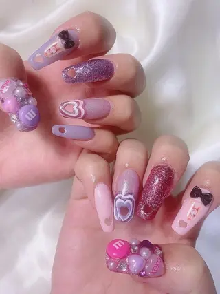 ネイル 高草木 桃香のネイルデザイン