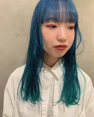 セミロング カラー 優作 〜圧倒的信頼〜のヘアスタイル