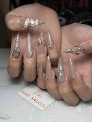 ネイル 💕鈴木ユリ パラジェル/オフ無料のネイルデザイン