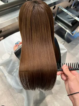 ロング 堀江 /木下椋麻のヘアスタイル