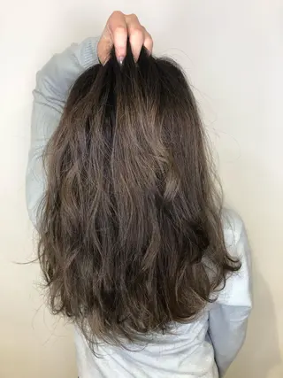 ロング カラー メンズヘア特化 崎田 成人のヘアスタイル