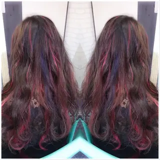 ロング カラー ヘアアレンジ Kimura Shinyaのヘアスタイル