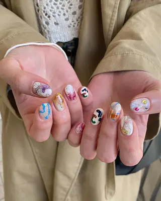 ネイル nable.所属・栗林 実莉のネイルデザイン